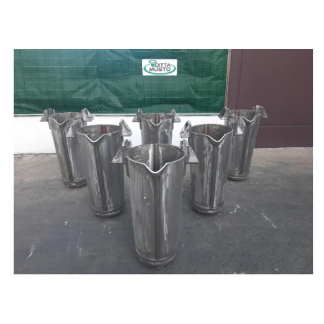 High Quality Magnesium Alloys Ferritic Crucibles For Aeronautical Castings