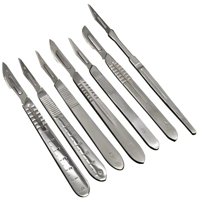  Высококачественный скальпель из нержавеющей стали рукоятка BP съемное лезвие хирургический нож