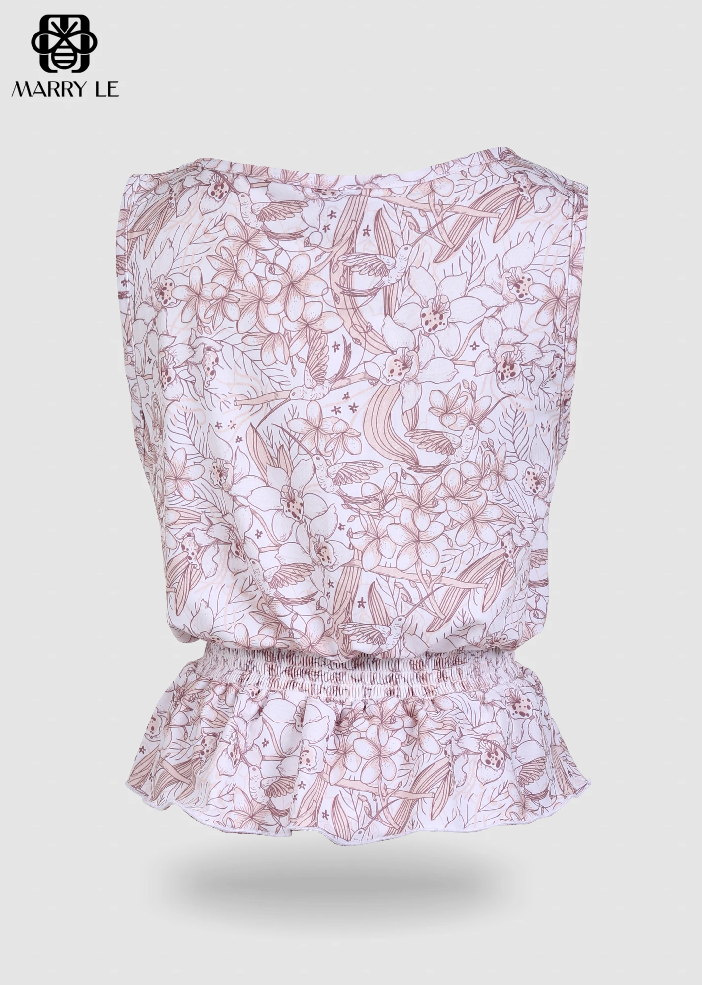 ELEGANT SLEEVELESS TOP blouses and tops ladies wholesale OEM ODM Customized clothing - MD99