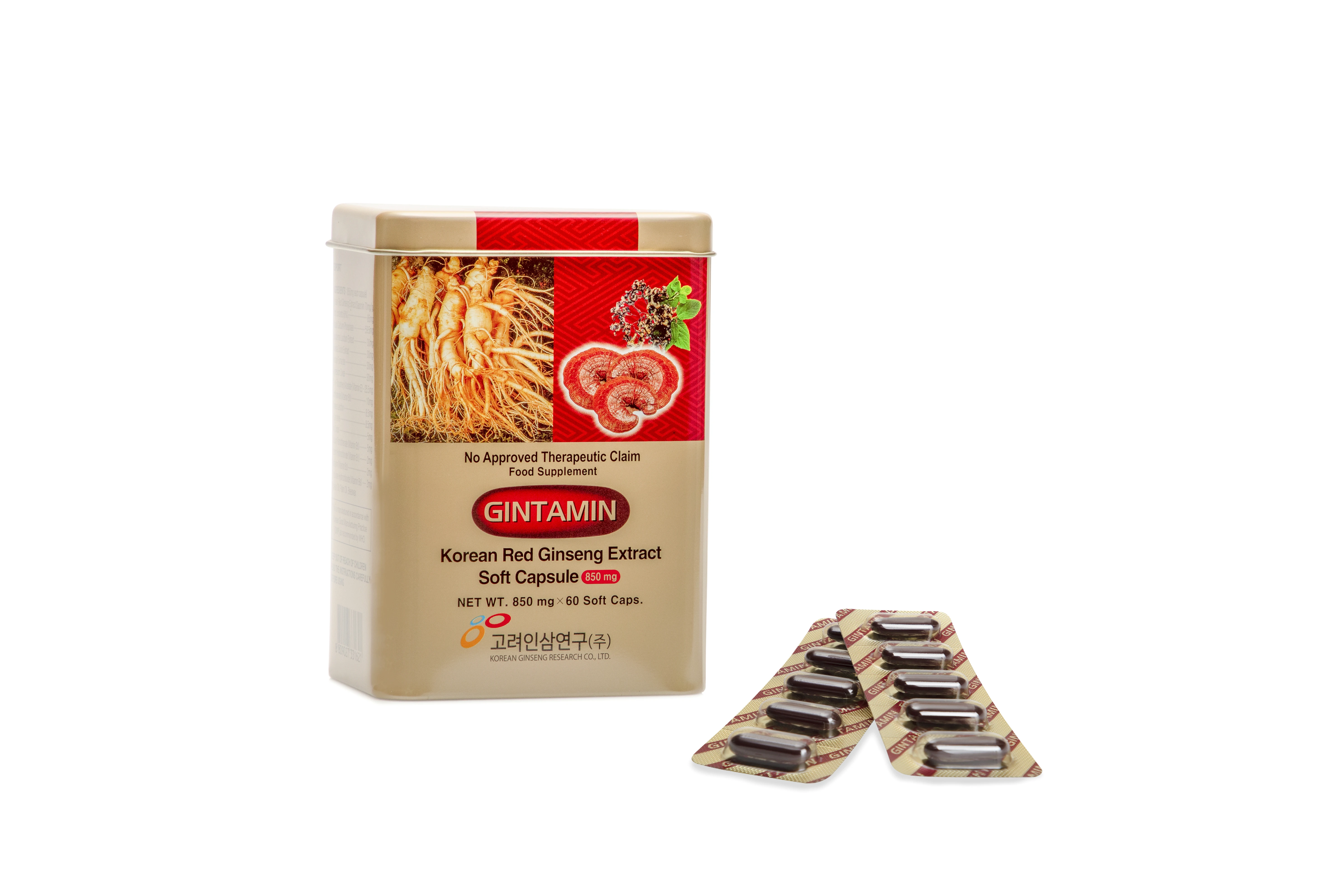 
GINTAMIN Korean Ginseng Extract Capsule 