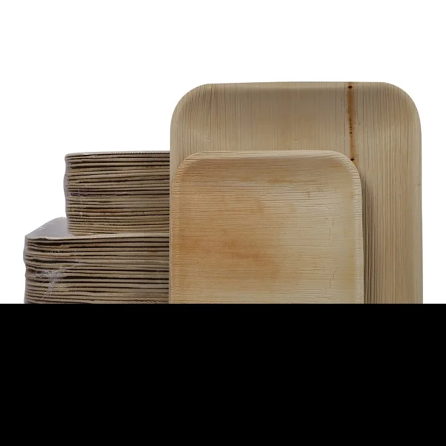 
Top Quality Picnic Plates Disposable Areca Palm Leaf Plate Bowl Tray and Platter | 100% natural organic Plates Bowls & Trays 