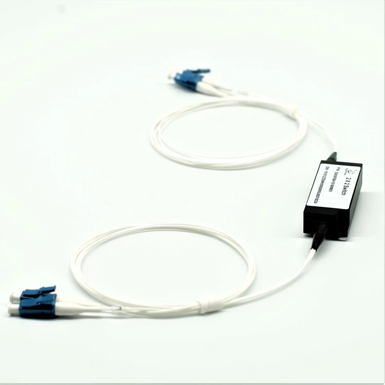 
8+1 Optic Switch Module FC/PC 1550nm Latch SMF 900um Optical Fiber Mechanical Switch 