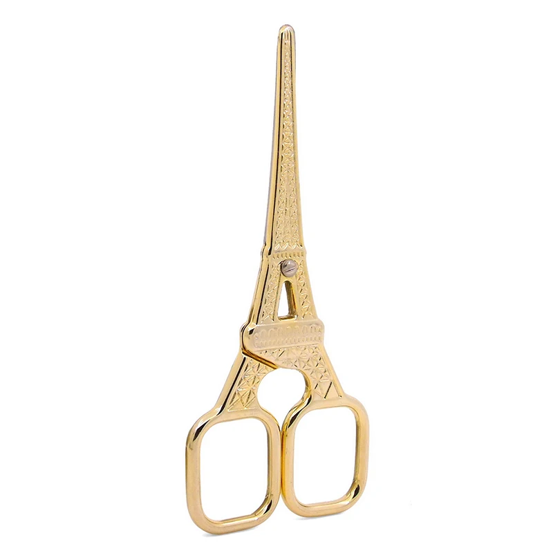 Cuticle High Quality Scissors Retro Copper European Straight Blade Craft Scissors Shears