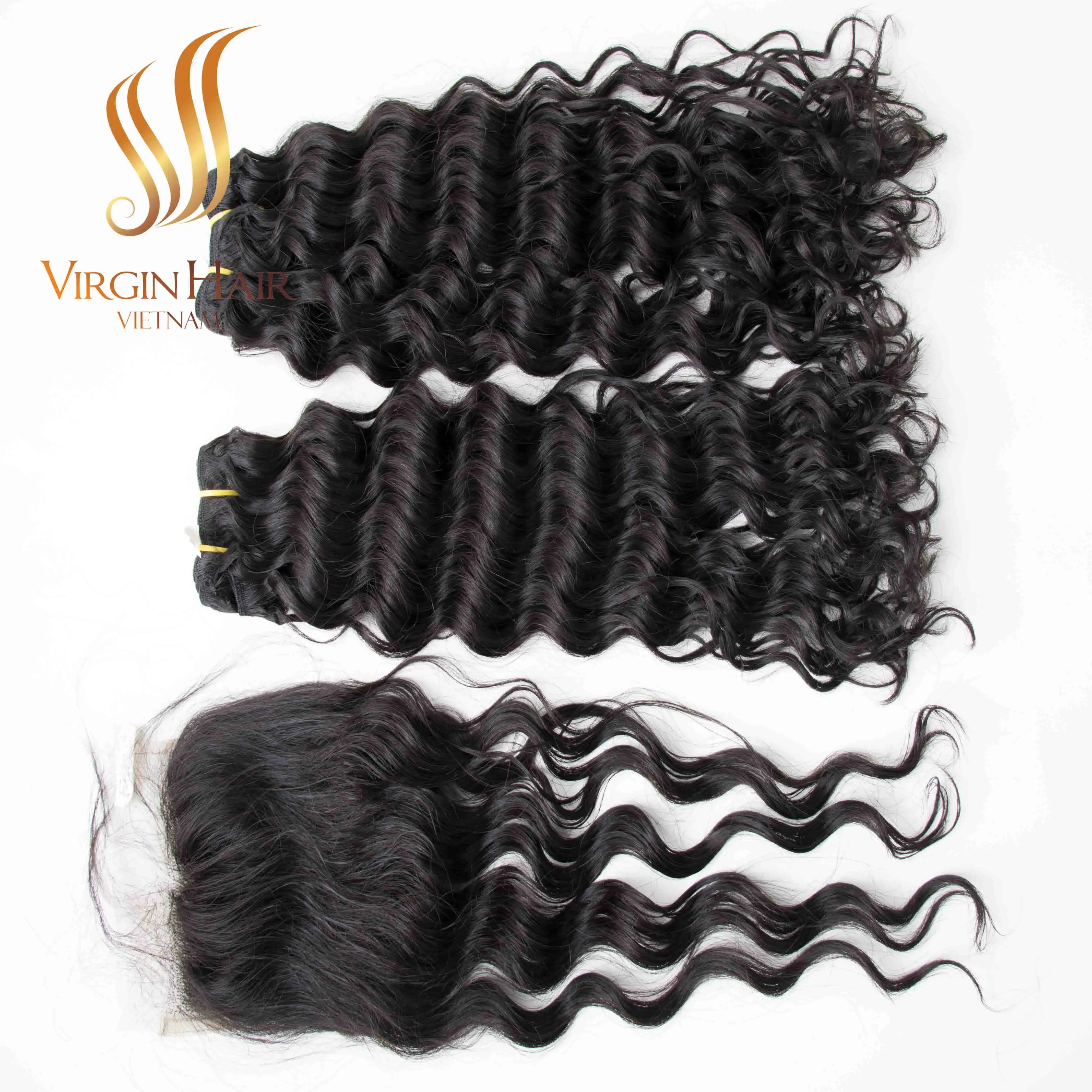 Вьетнамский продукт производители человеческих волос во Вьетнаме U-образный парик волнистые волосы