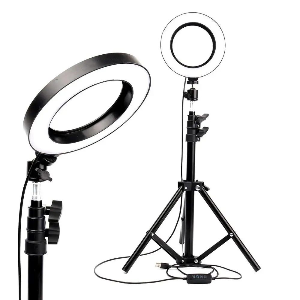 26cm makeup label selfie photography led ring light for Phone and Camera Dimmable  without Tripod