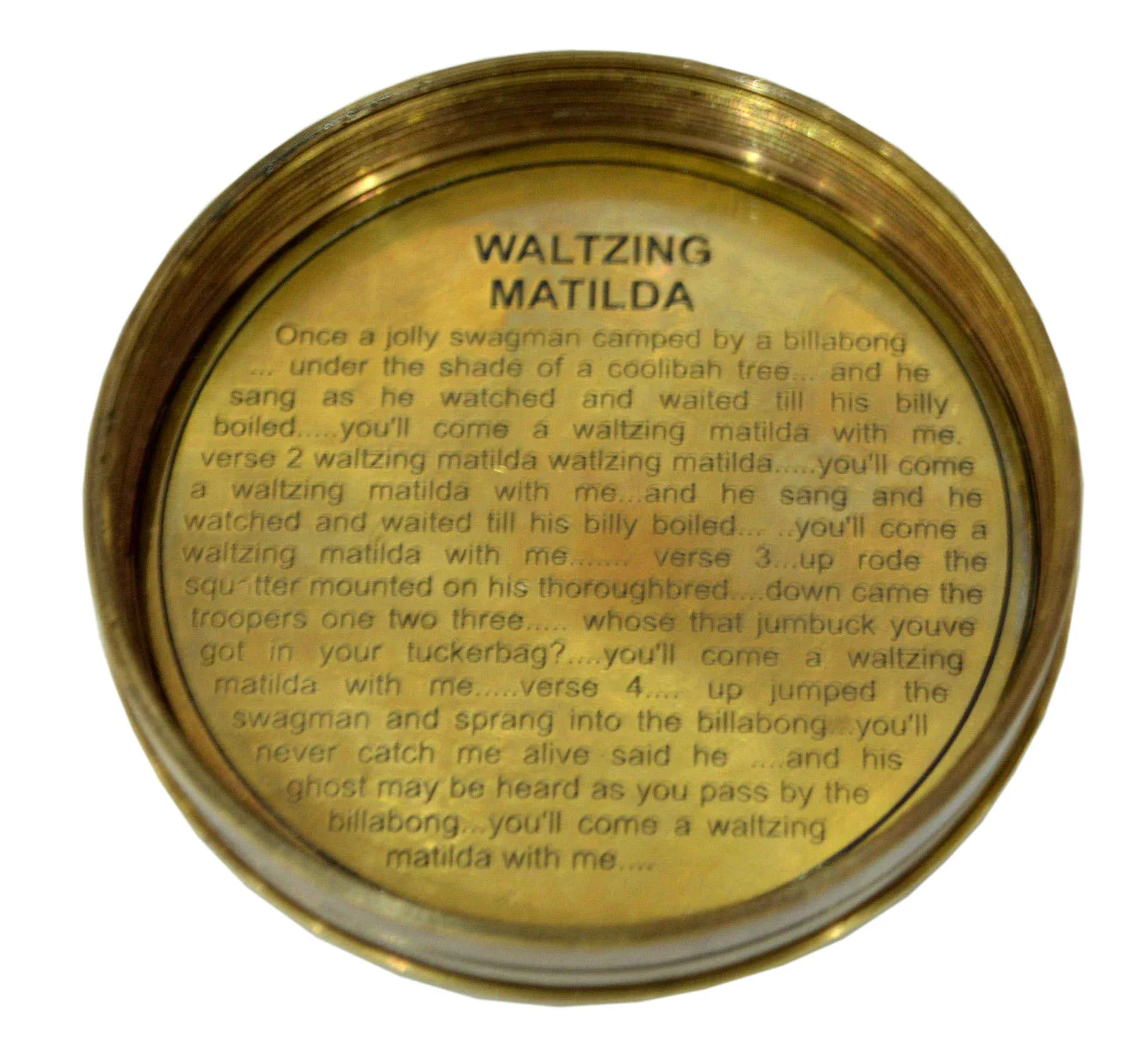 Nautical Round brass Antique Compass 2 Inch Vintage Natural Shine Round Brass Compass Marine Magnetic Jeep Compass