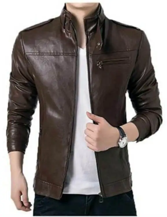 Mens Aviator Coat Shearling skin Genuine Leather Jacket Warm coats winter Fur Jacket