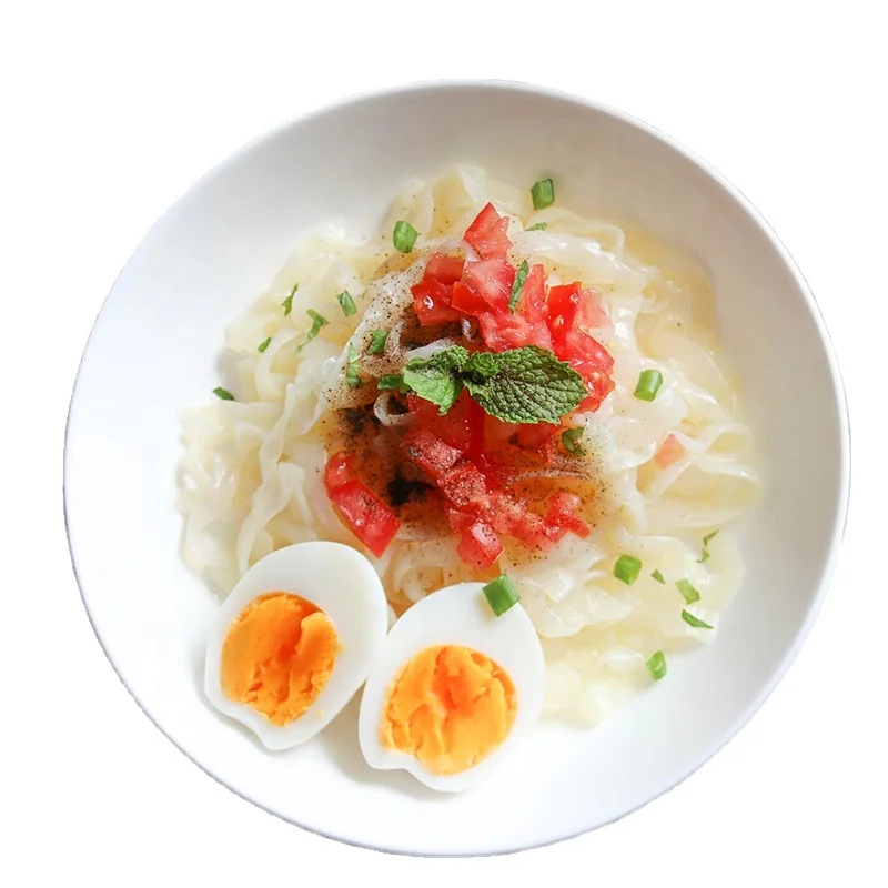 
 Мгновенная лапша ручной работы с низким содержанием углерода, коньяк, Макарон shirataki, Конжак, феттуccine  