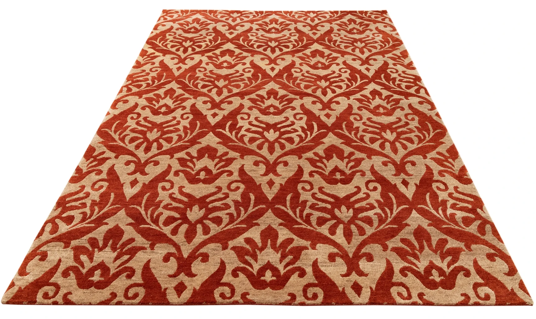 Contemporary Design carpet/ Modern Rug custom Modern Design Indo Silk Carpet from India carpet at good price