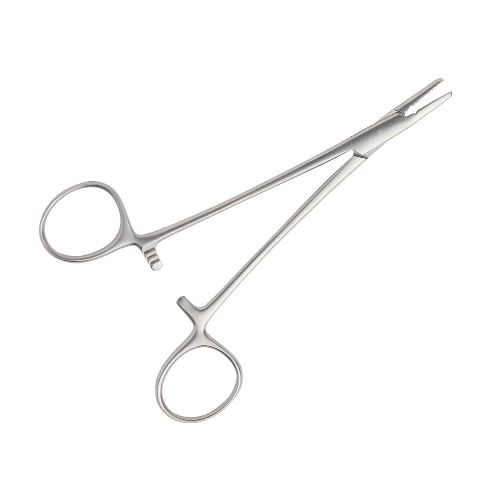 Высококачественный закругленный Пинцет для тканей Wangensteen зубчатый 23 см хирургический инструмент