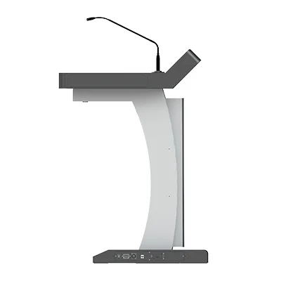 Multimedia Podium, Lectern for Education School Supply - Smart Digital Podium TK32H with front screen and player PC
