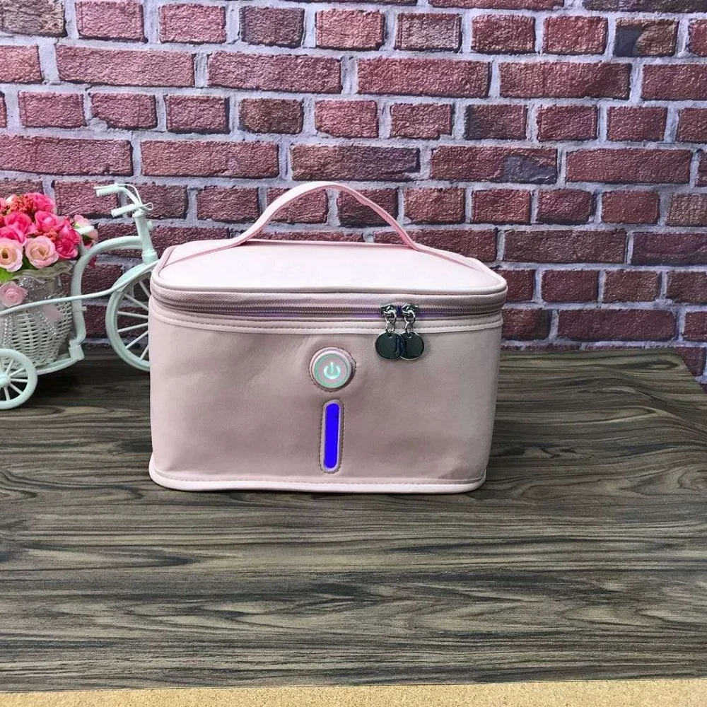 portable UV sterilizing bag travel Infant cloths sterilizer toys underwear LED lights disinfection box