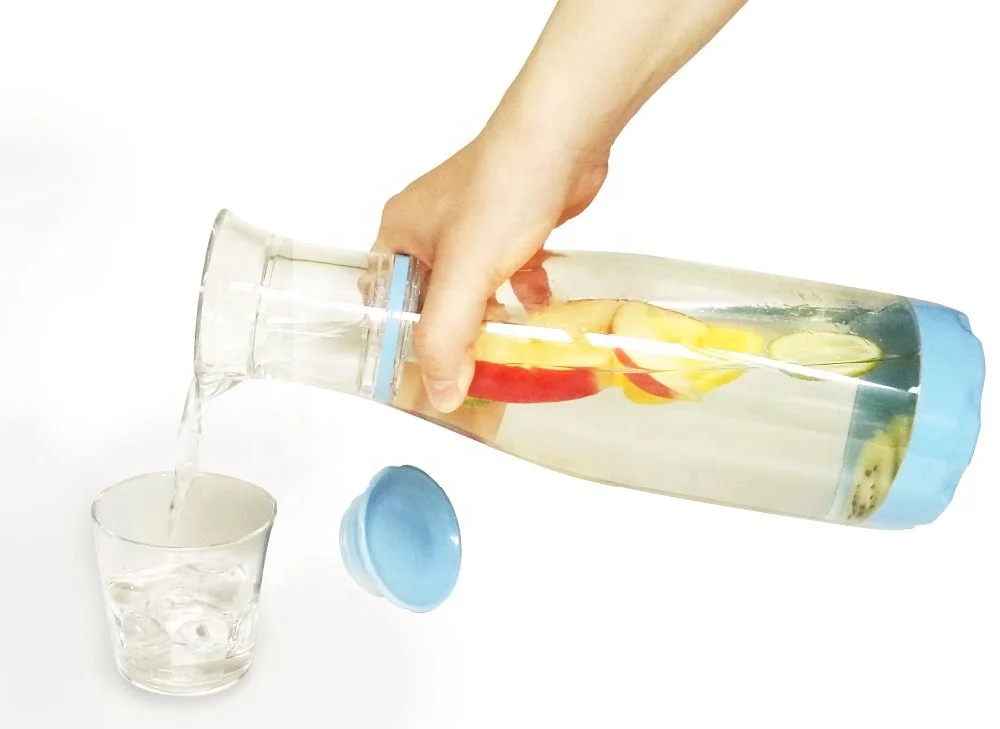 44 oz Plastic Water Bottle Fruit Infusion Flavor Jag