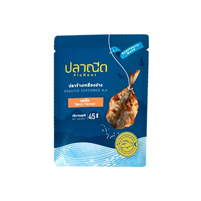 Жареные рыбные снэки Aji с вкусом черного перца оптовая продажа закуски для морепродуктов по лучшей