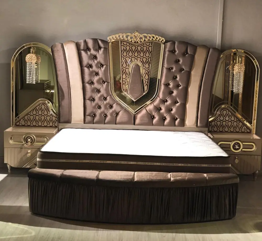 
New Style Luxury Viyana Bedroom Set Painted 