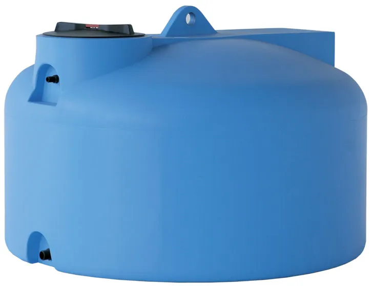 Top Quality Horizontal Cylindrical Non-toxic PE Water Tank Storage Container Hygienic Watertight recyclable for Outdoor