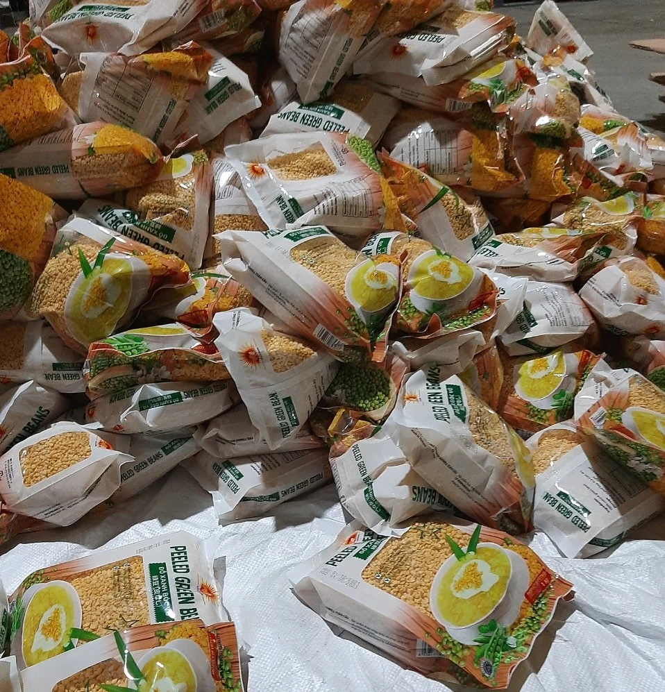 Высококачественные сушеные вьетнамские очищенные зеленые бобы мунг