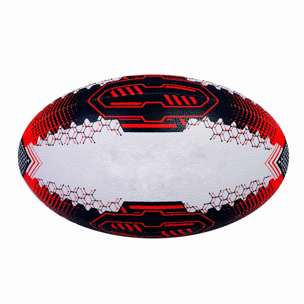 Pakistan Rugby Ball 4 Panel Machine Stitched Super Grip Team Practice Rugby Ball Match Balls In Wholesale