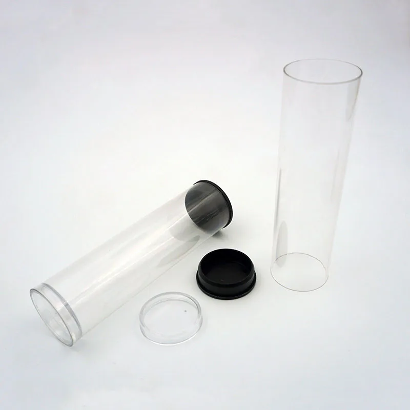 Custom Clear Tube Packaging Transparent Plastic Tube Packaging