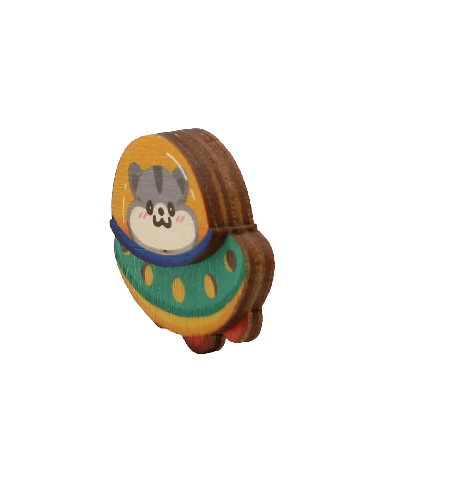 Милый хомяк на холодильник деревянные магниты для подарка день рождения сувениры