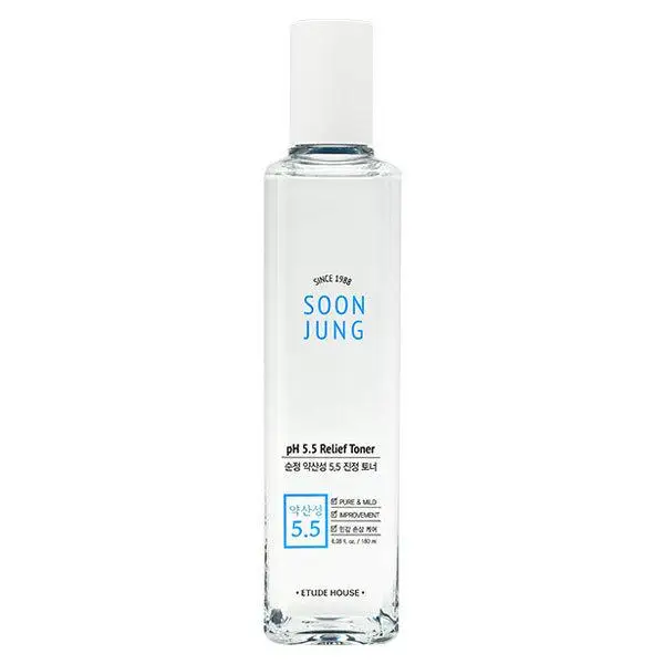 [ETUDE HOUSE] Soonjung p.H 5,5 рельефный тонер 180 мл корейская косметика