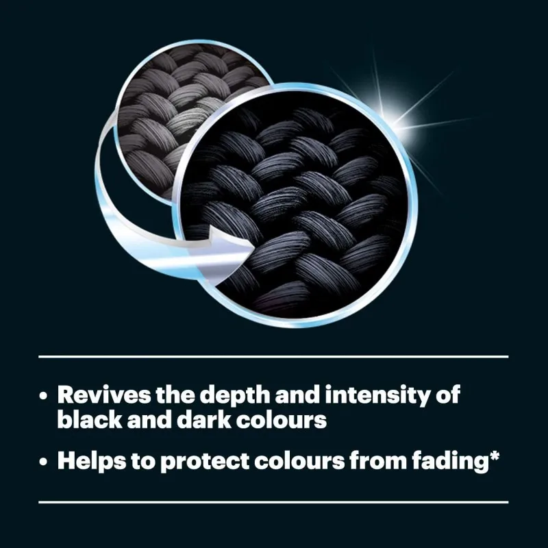 High Quality Brilliant Black Laundry Detergent Sheets Black Clothes Colour Protection Dye Detergent Strips For Black Clothes