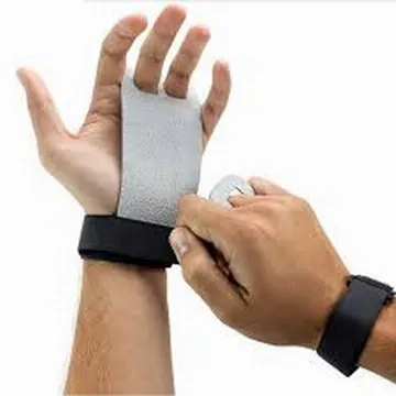 Крест фитнес тренировки тяжелая атлетика кожаный чехол для ладони с пользовательским логотипом