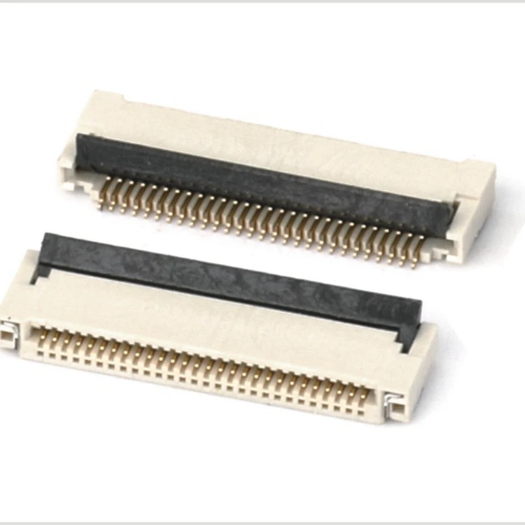 Electronic Component FPC/FFC connector 0.3/0.5/0.8/1.0/1.25mm pitch fpc connector 4pin 40pin male connector