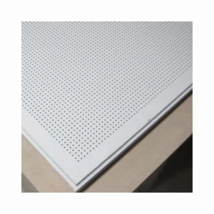 High Quality Customizable Moistureproof Perforated Gypsum Tile