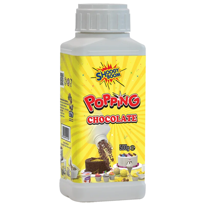 Topping sprinkles popping candy with chocolate / without chocolate