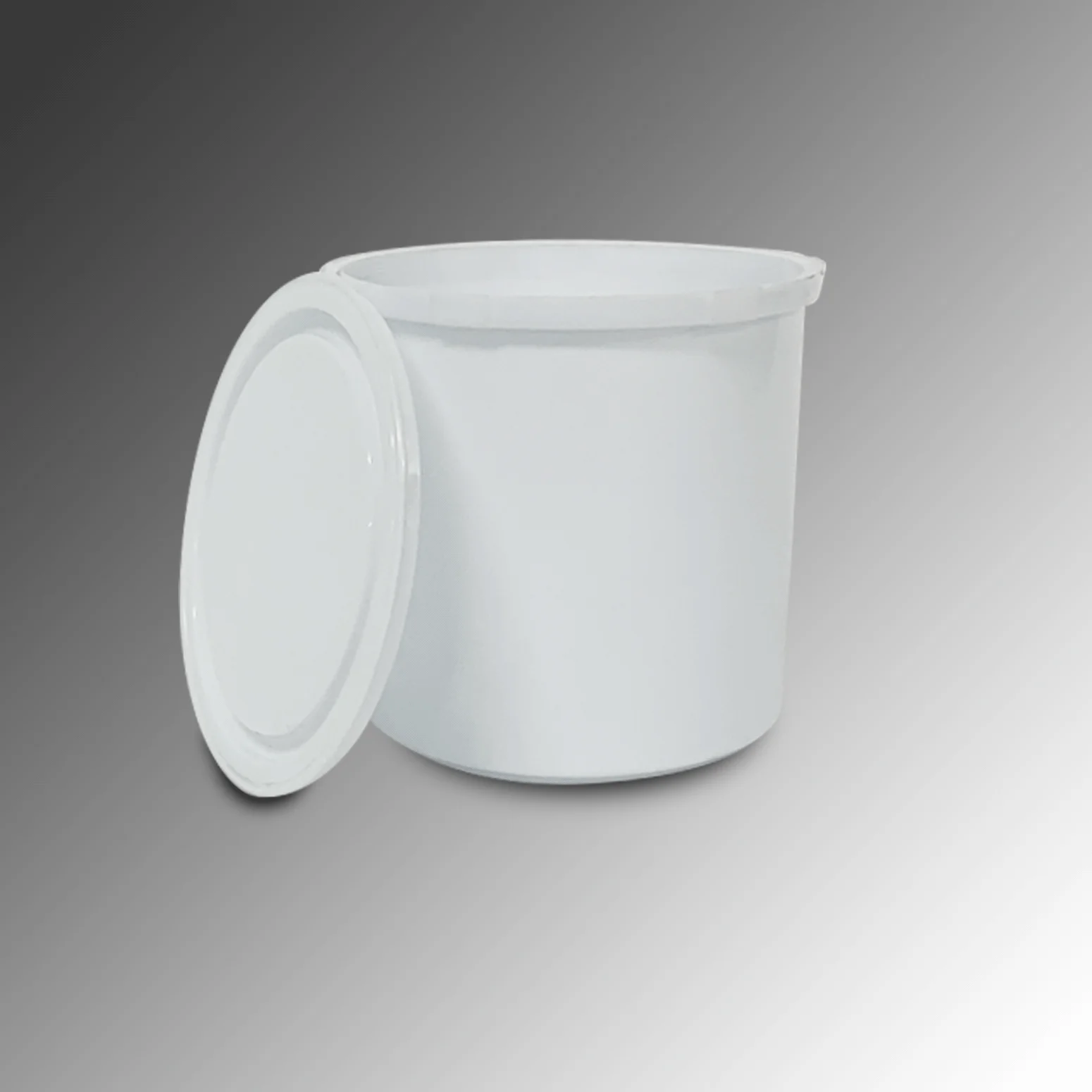 Cheap Virgin Multi-purpose PP Plastic Paint bucket empty Paint bucket-1Lit cylinder