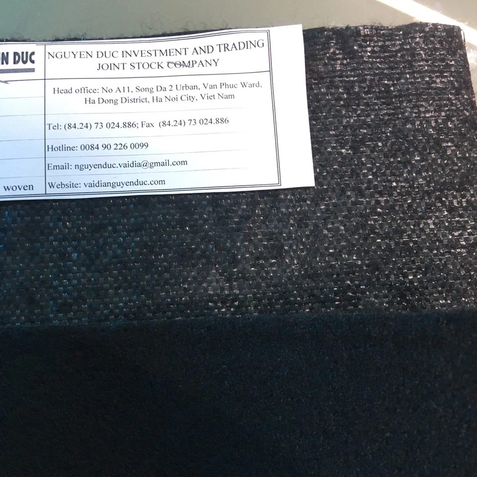 Needle Polyester Non-Woven With The Best Price From Vietnam High quality Best Price! Non woven geotextile from Viet Nam