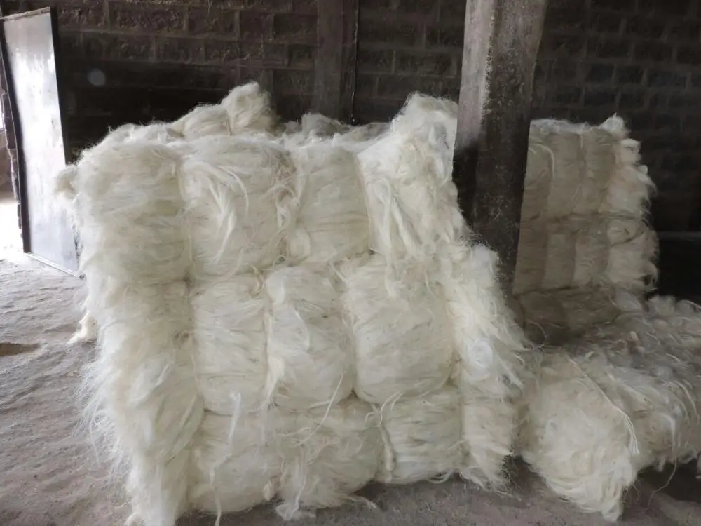 
UG Grade Sisal Fiber for Building Material 100kgs/bale 