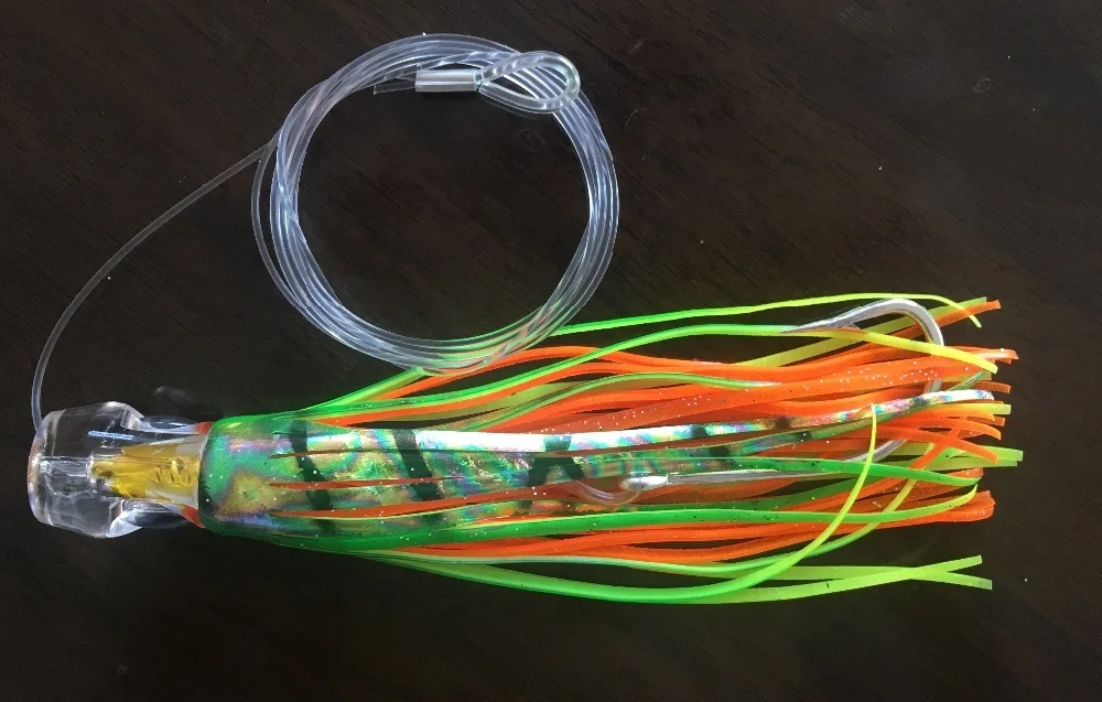 Boat Fishing Lure rigged with hooks in fishing bags Octopus Skirt trolling fishing equipment wholesales