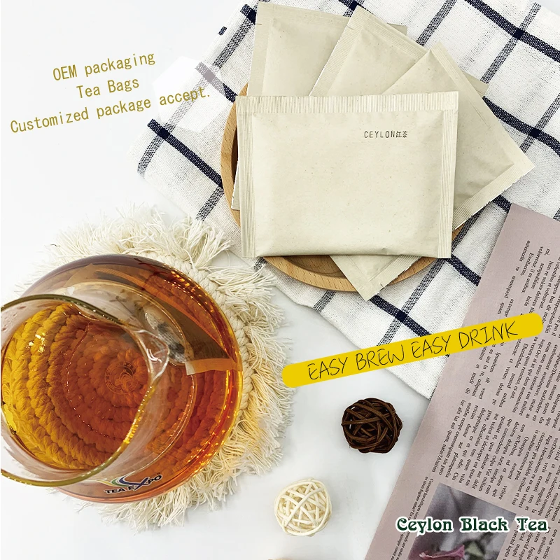 RTS цейлонский ФОП черный чай 1-го класса сриланка OEM высококачественные чайные пакетики