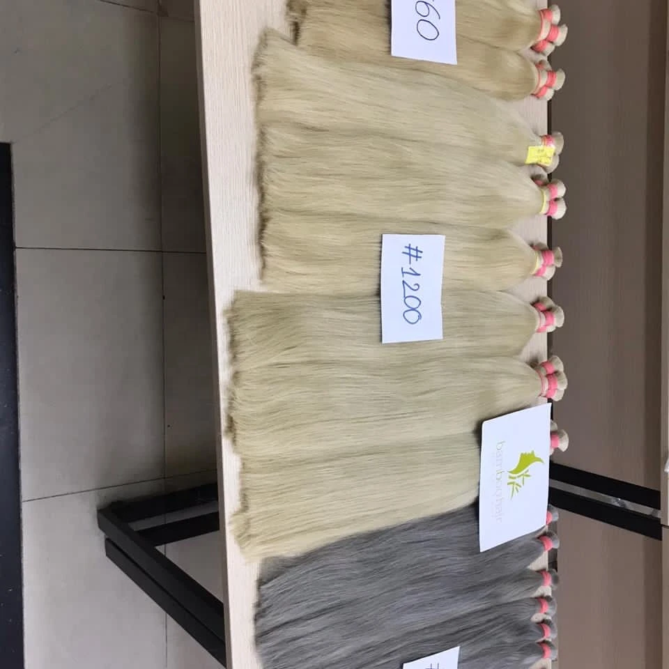 BAMBOOHAIR вьетнамские российские Волосы для наращивания по лучшей цене прямые волосы из Вьетнама человеческие