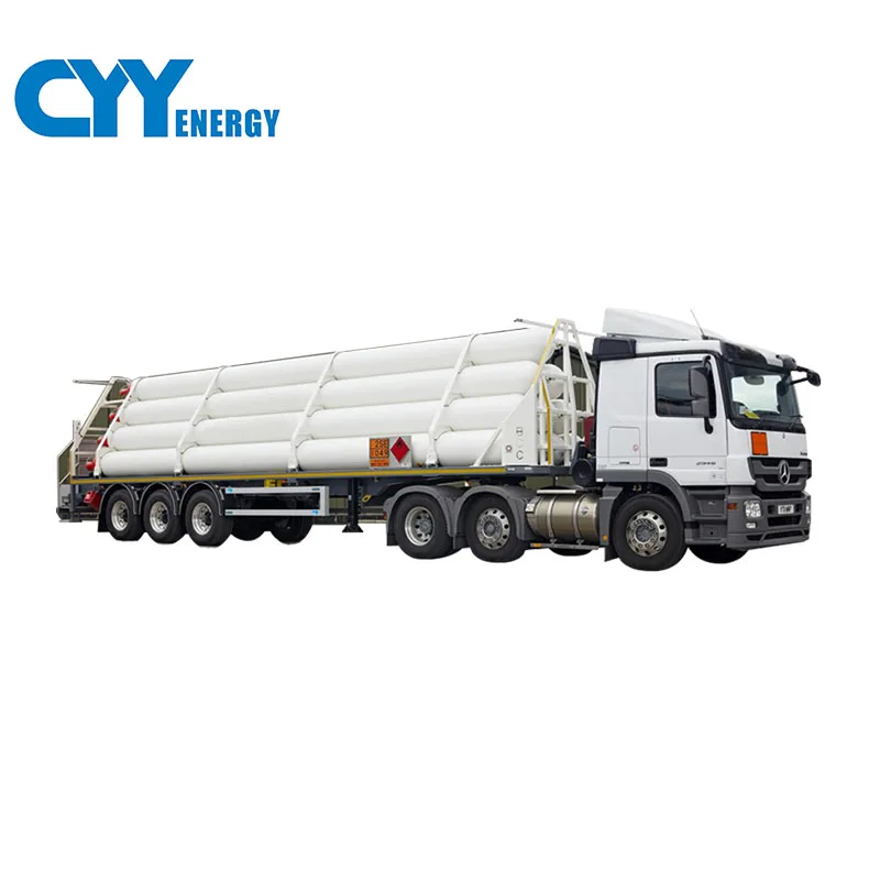  CNG 40 футов контейнер 10 трубок скользящий