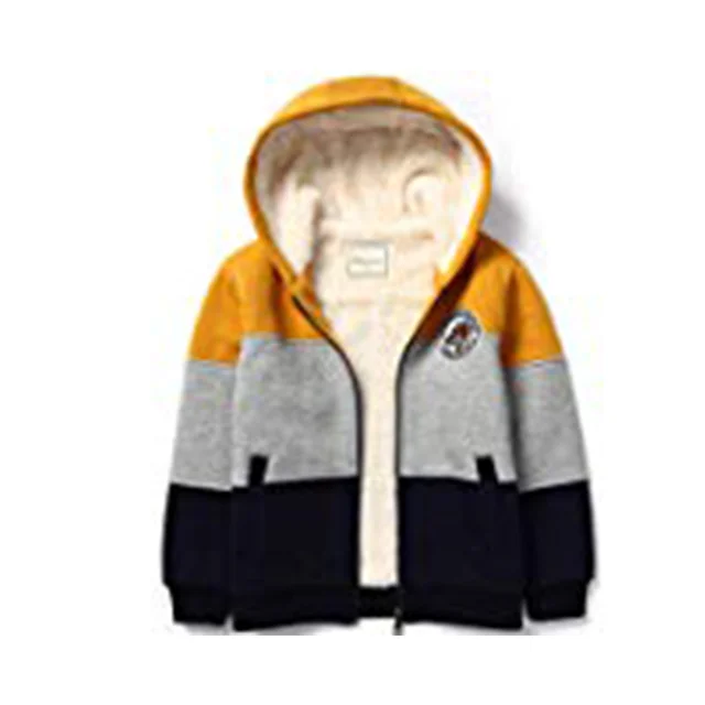 New design high quality fashionable item boys jacket fleece jacket from Bangladesh