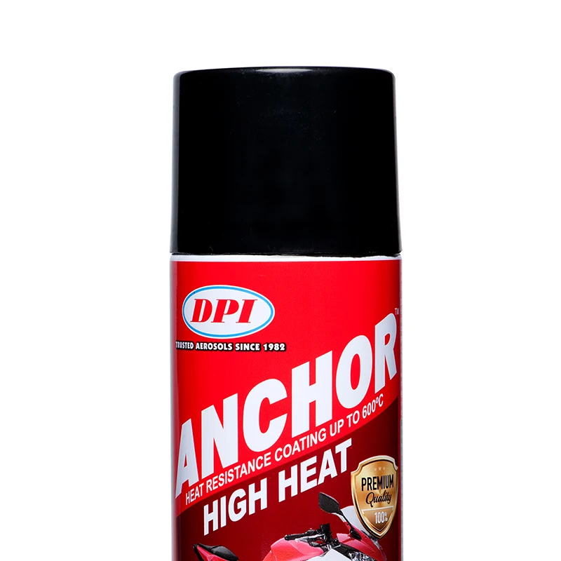 
DPI Anchor High Heat - Heat Resistant Spray Paints Made in Malaysia Outdoor High Temperature Resistance Paint 