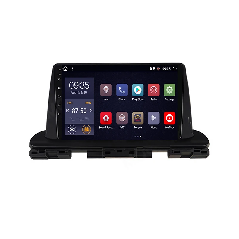 8core 9inch Car DVD Player For Kia Seltos 2016-2020 QLED Screen RDS AM car radio gps navigation Multimedia player