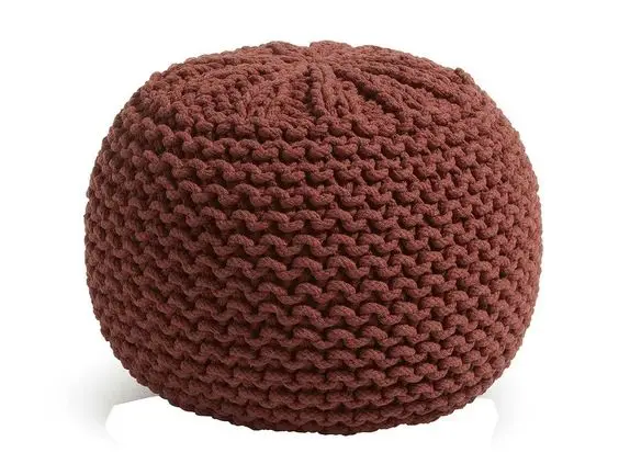 Natural Jute Indoor & Outdoor Poufs Game Rooms Jute Stool Bed Side Pouf Garden Ottoman & Stool Living Room Stool Farmhouse Stool