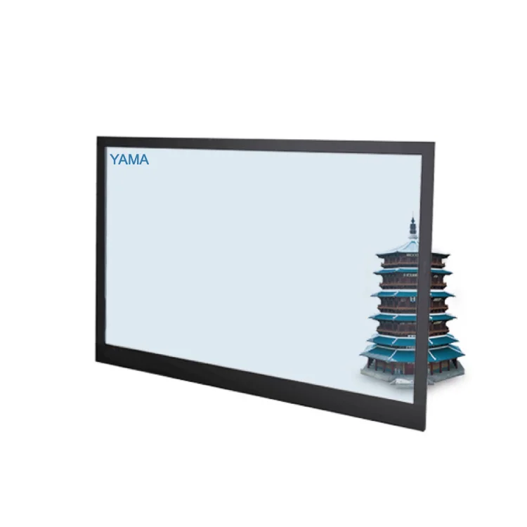 monitor touch LCD display advertising transparent lcd screen