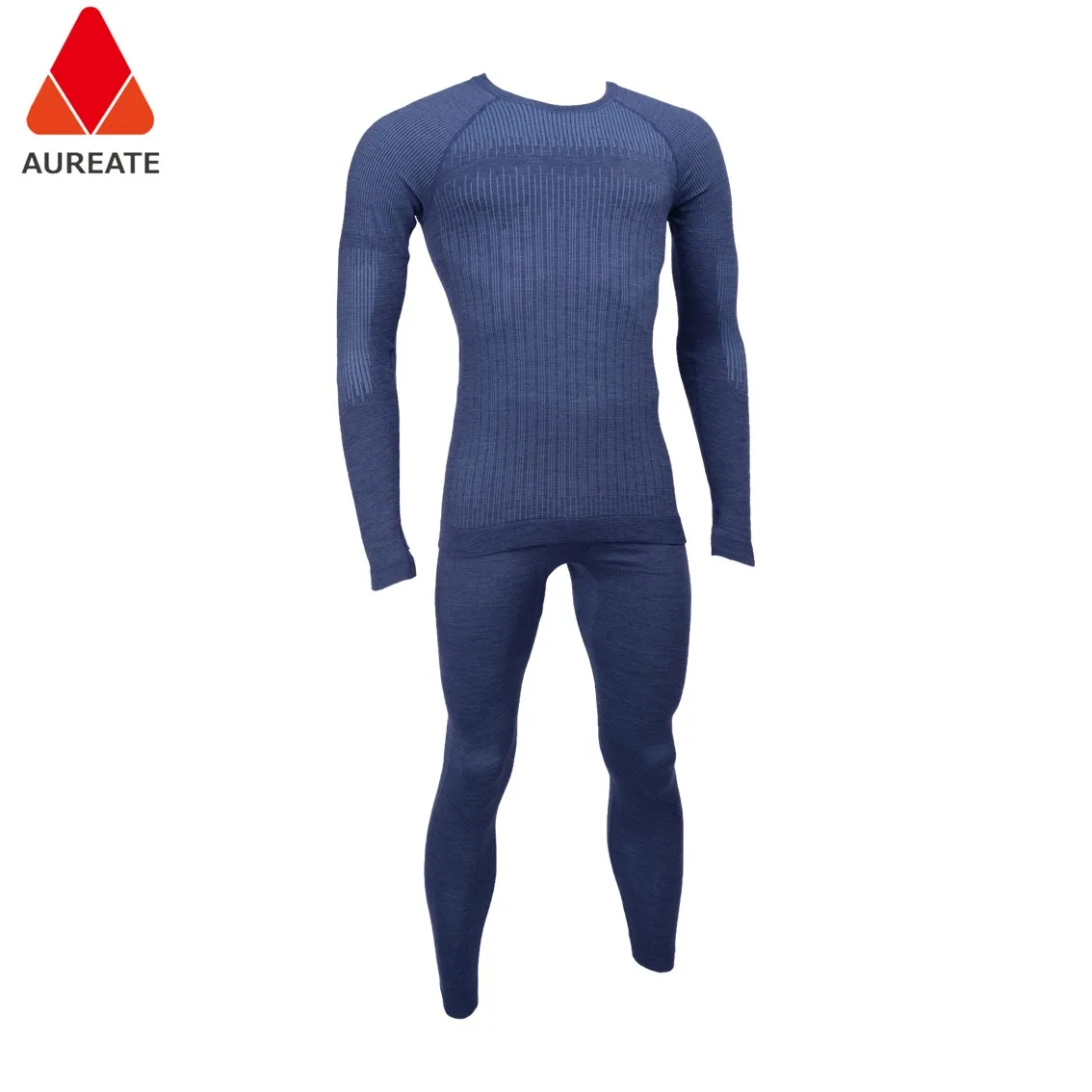 Custom warm merino wool base layer heated winter base layer thermal underwear for men