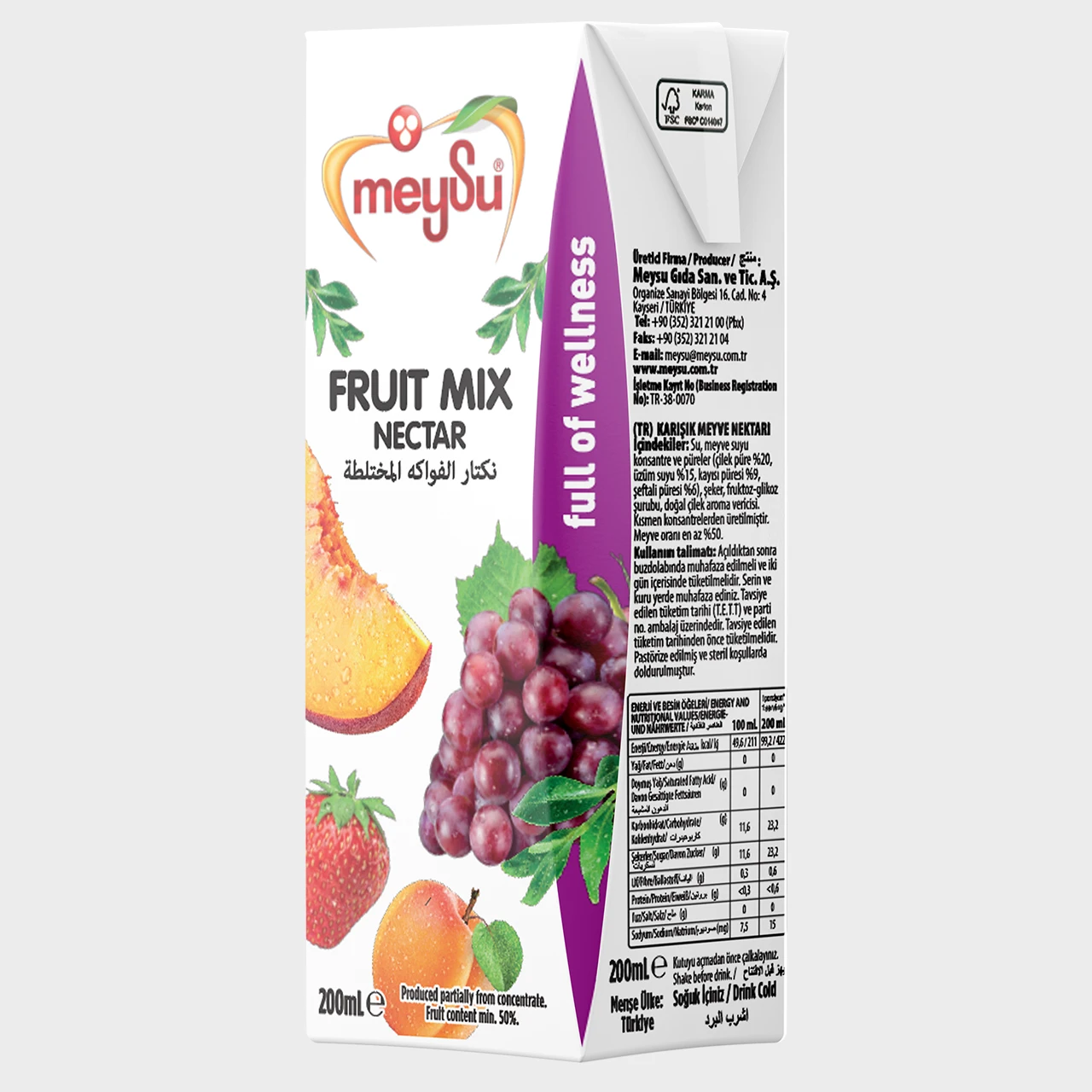 MEYSU FRUITMIX NECTAR