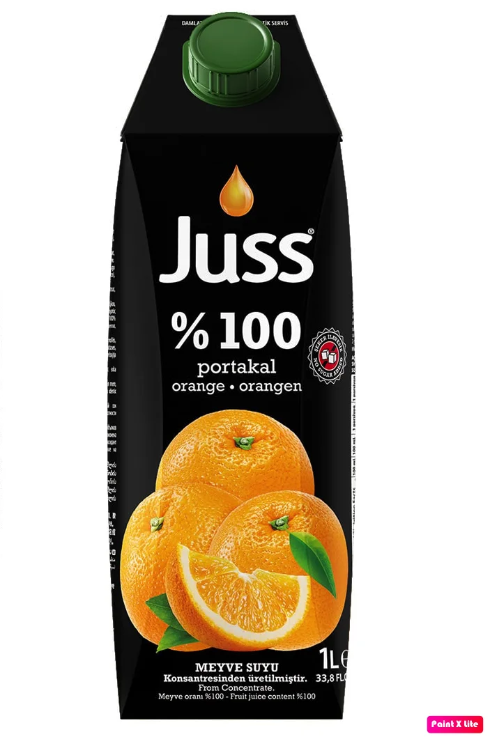 Orange Fruit Juice %100 Pure Organic Made in Turkey 1 lt