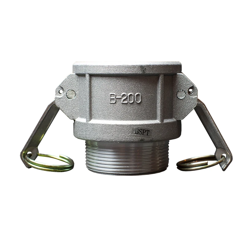 oil tank truck hose quick coupling camlock type B aluminum quick connector for sale