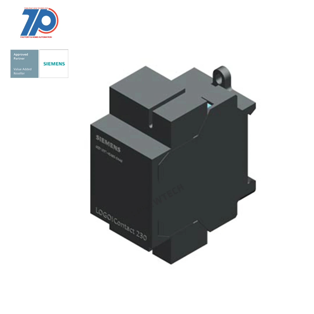 6ED1057-4EA00-0AA0 Siemens LOGO PLC SIMATIC contact 230 импульсный модуль для прямого переключения резистивных Нагрузок до 20 А и
