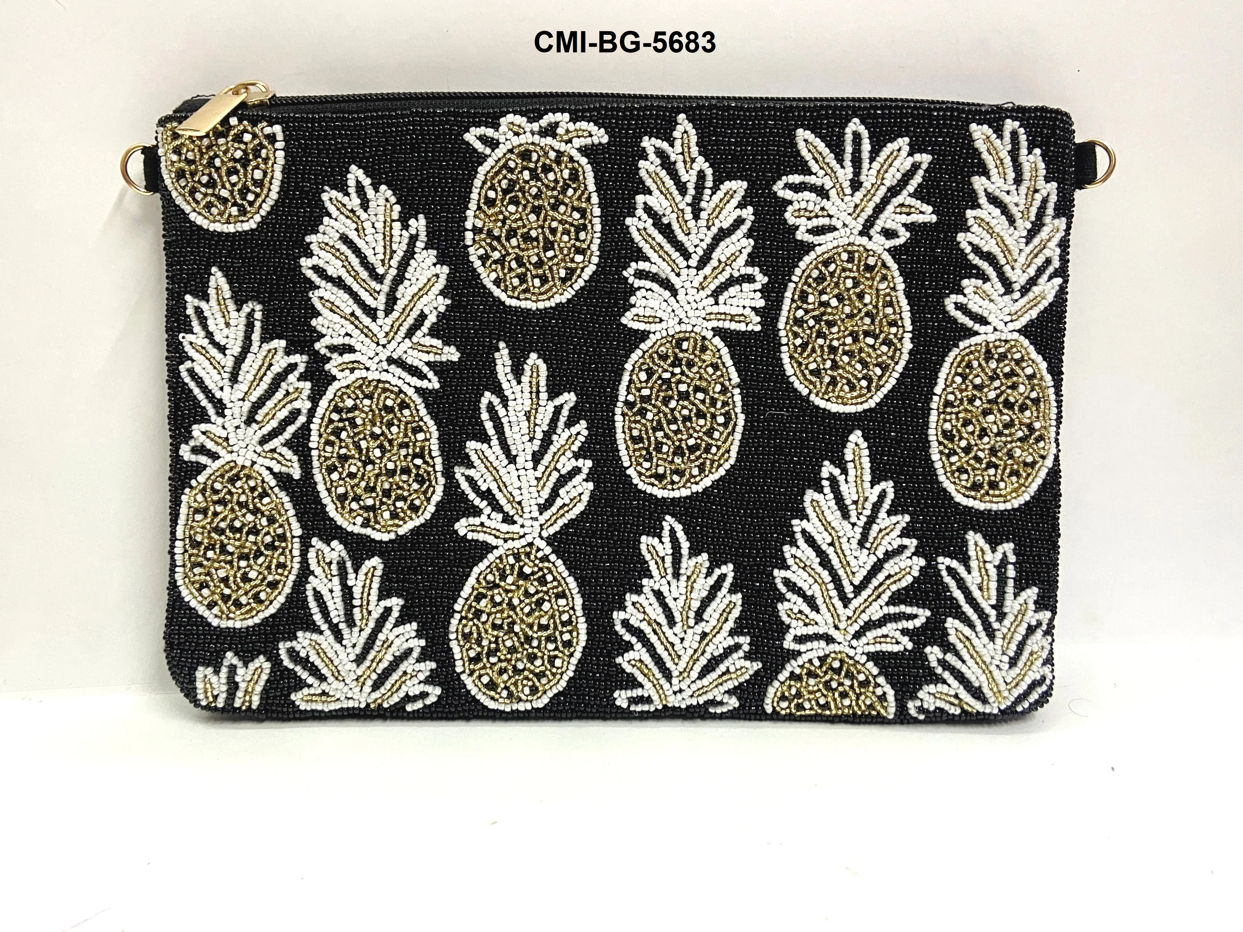 Trendy Hot Customized Beaded Coin Purse Women Girls Handmade Embroidered Coinbag Zipper Closure Unique Design Cute Style Wallet