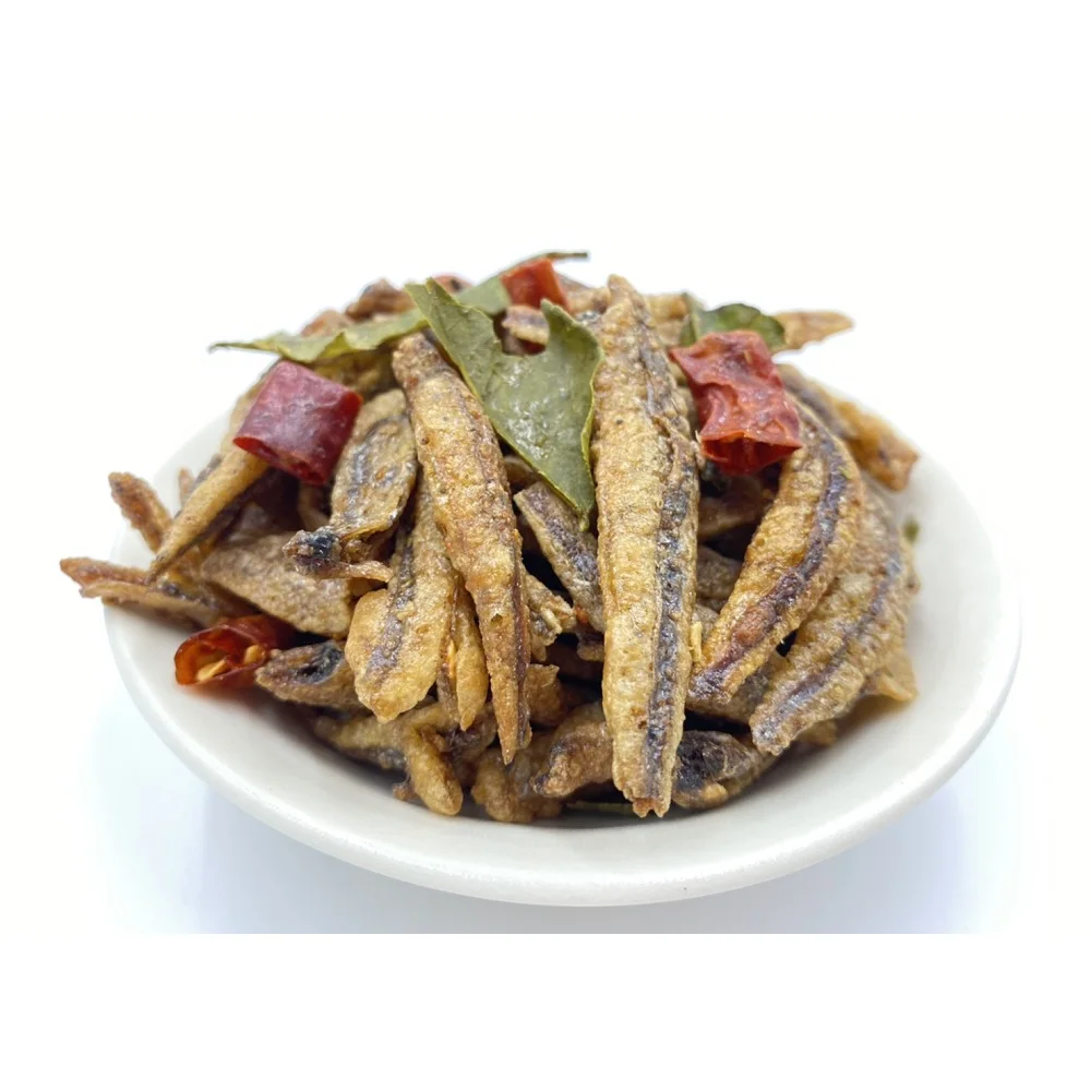 12 Months Shelf Life Dried Natural Seasoned Anchovy With Herb From Thailand Seafood Snacks
