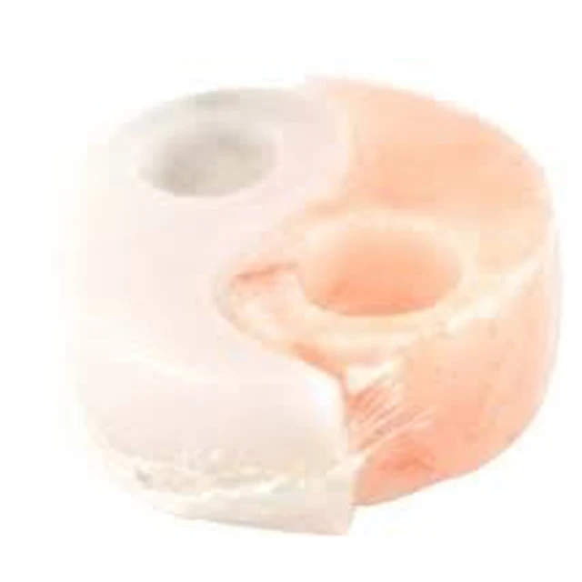 Himalayan Salt Ying Yang Shape Tealight Holders Ying Yang Salt Tealight Holders Ying Yang Himalayan Salt Tealight Candle Holder